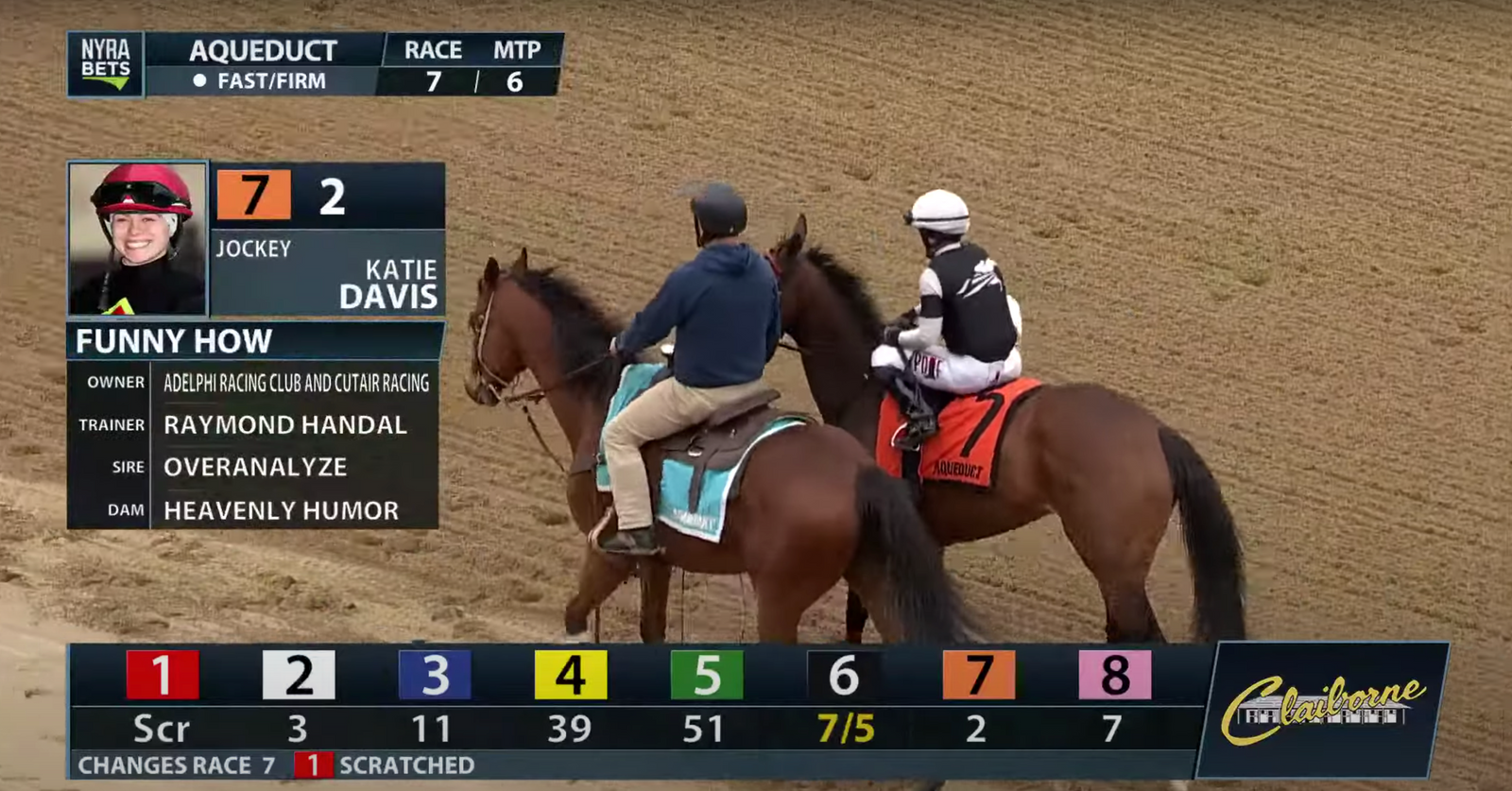Funny How Finishes 2nd In Grade 3 Distaff Stakes