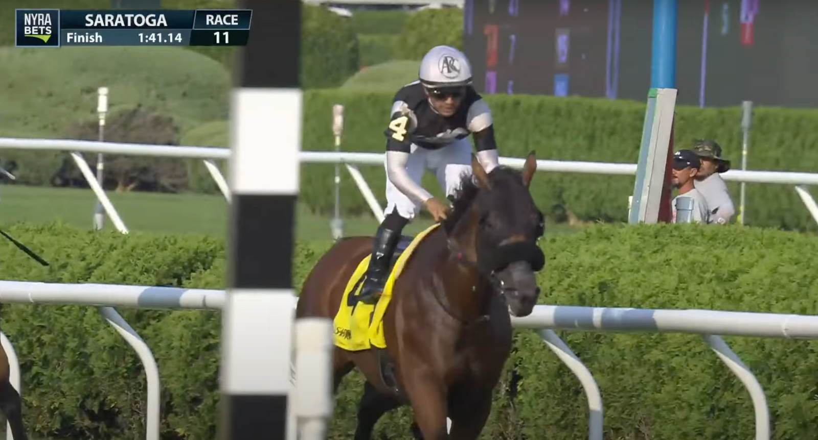 Gem Mint Ten Wins At Saratoga!