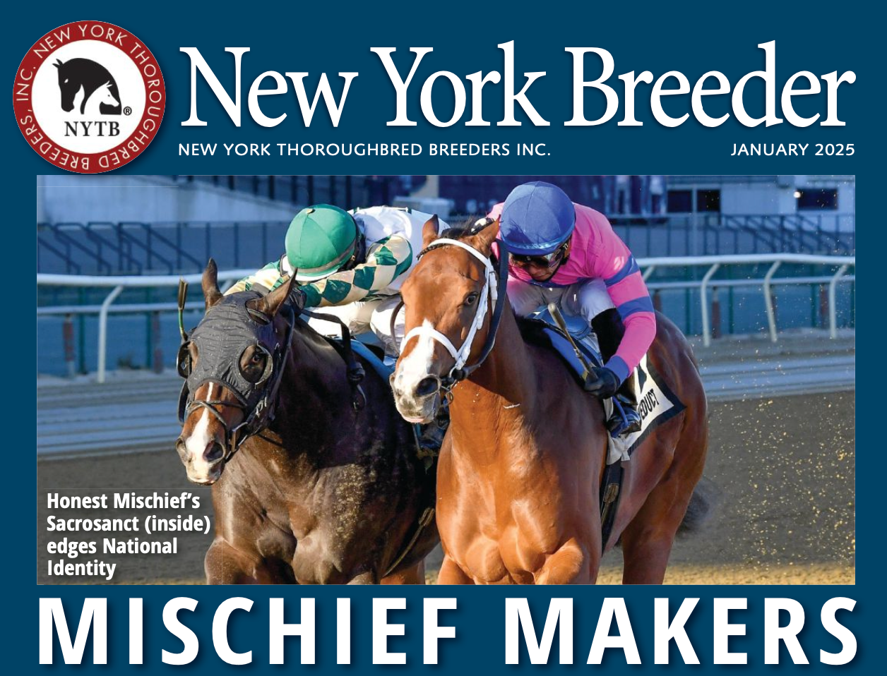 Adelphi Featured In January's "New York Breeder" Magazine