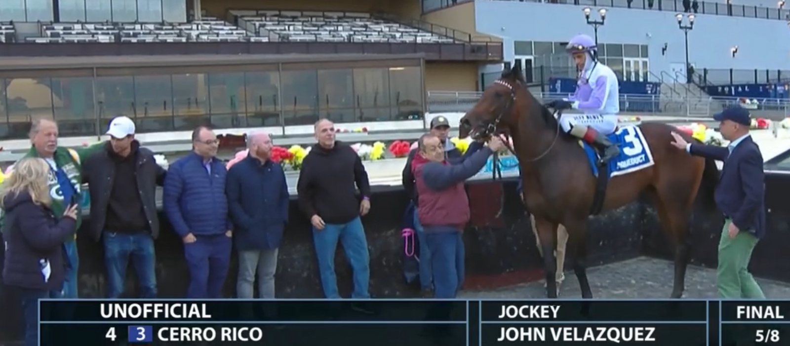 Cerro Rico Is Adelphi's Latest 2-Year-Old Winner!