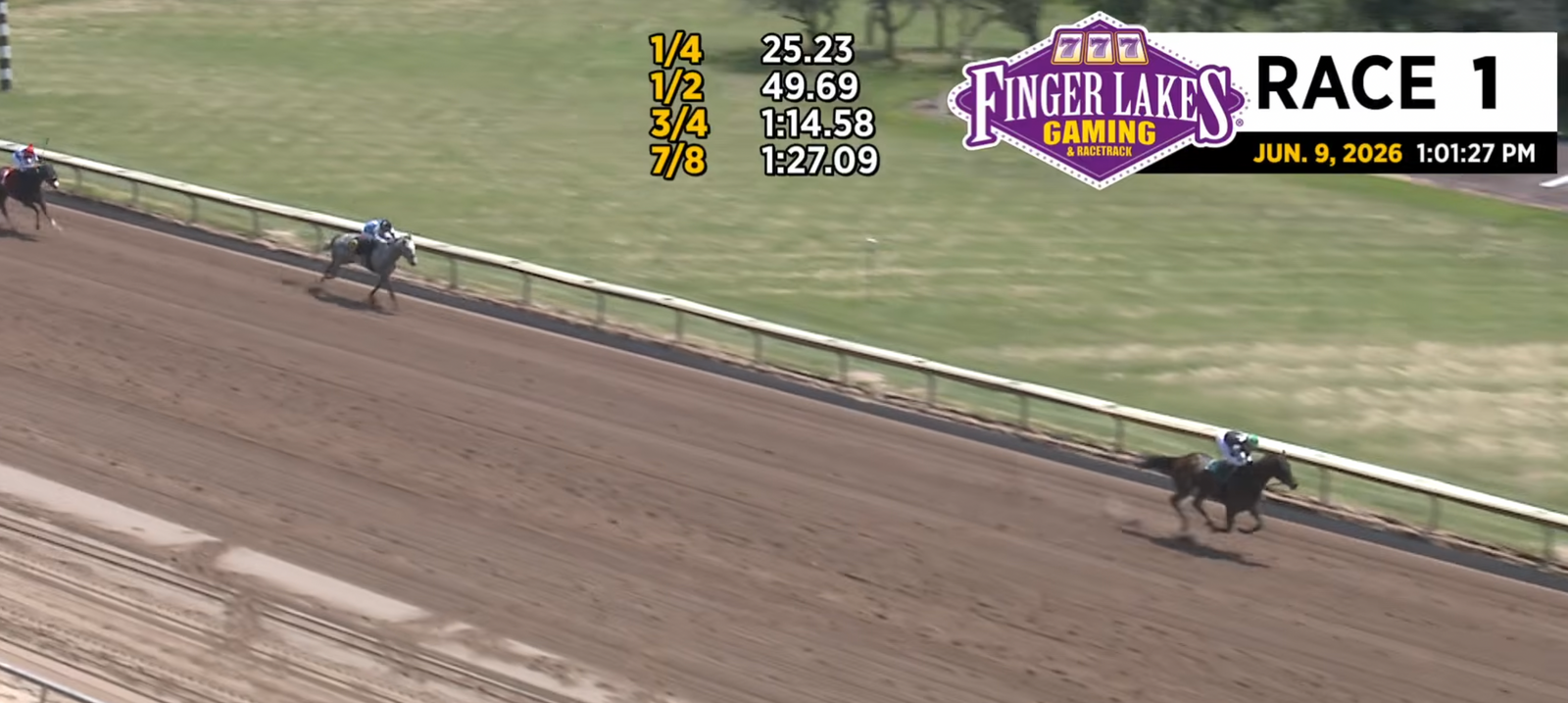 Hidden Rose Wins By 12 Lengths!