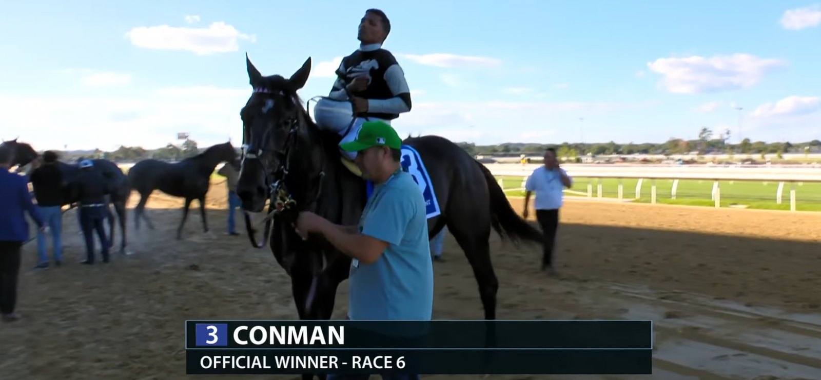 Conman Gives Adelphi New Belmont Opening Day Win!