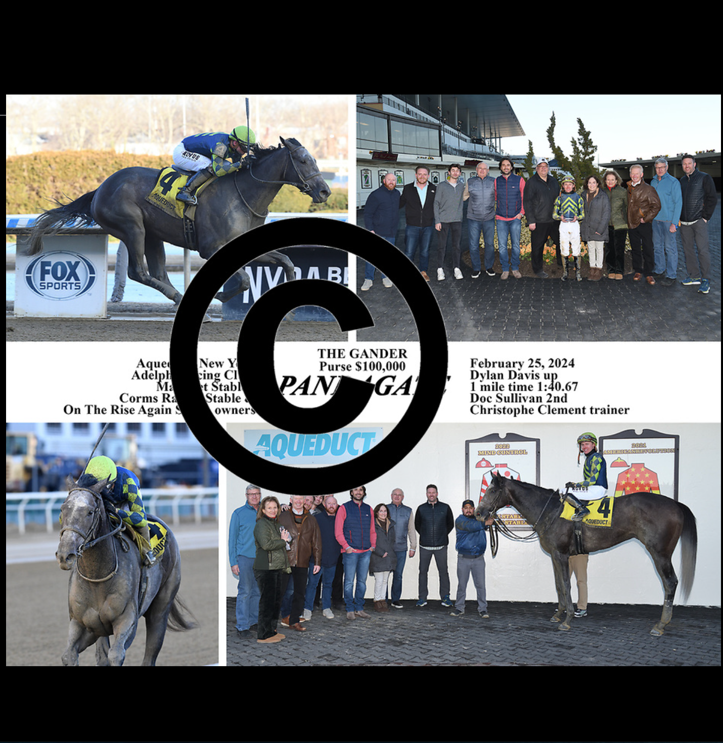 Pandagate Gander Stakes 2-25-24