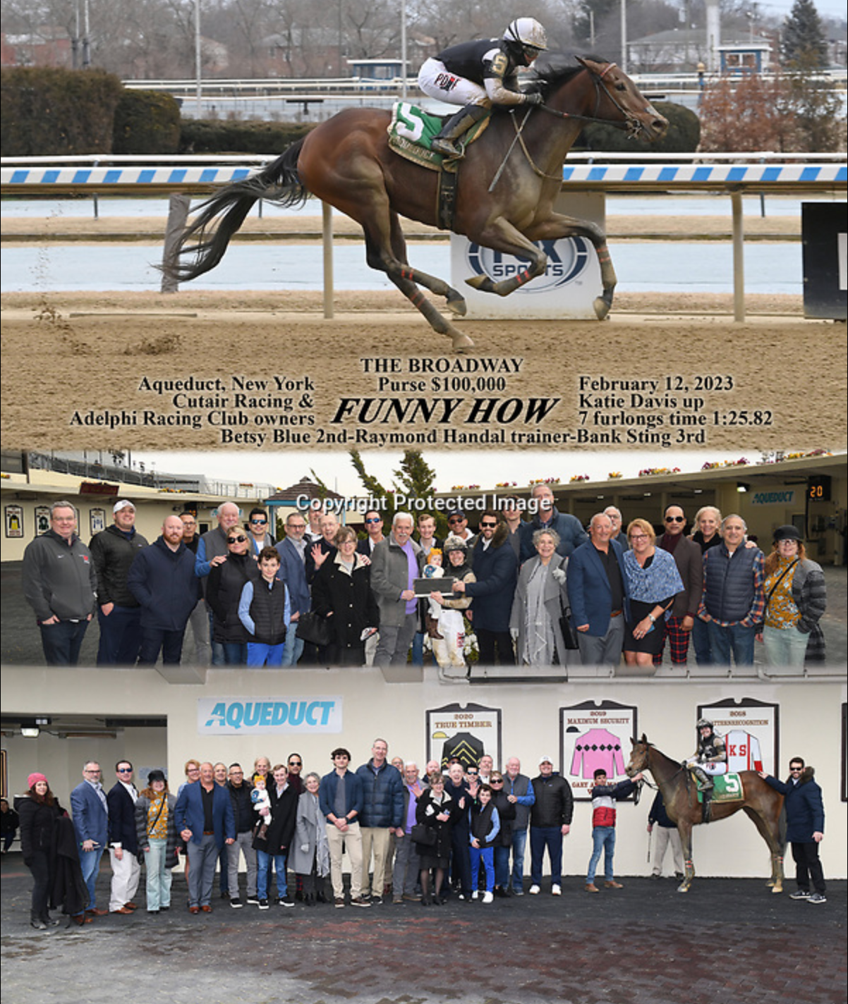 Funny How 2-12-23 (Broadway Stakes)